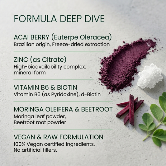 Acai Berry & Zinc Immunity Complex (100 Capsules)