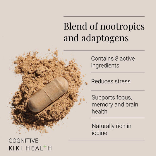 Cognitive Blend (Nootropic & Adaptogen Complex) by KIKI Health