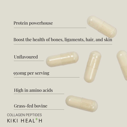 Grass-Fed Bovine Collagen Peptides (Type I & III) by KIKI Health