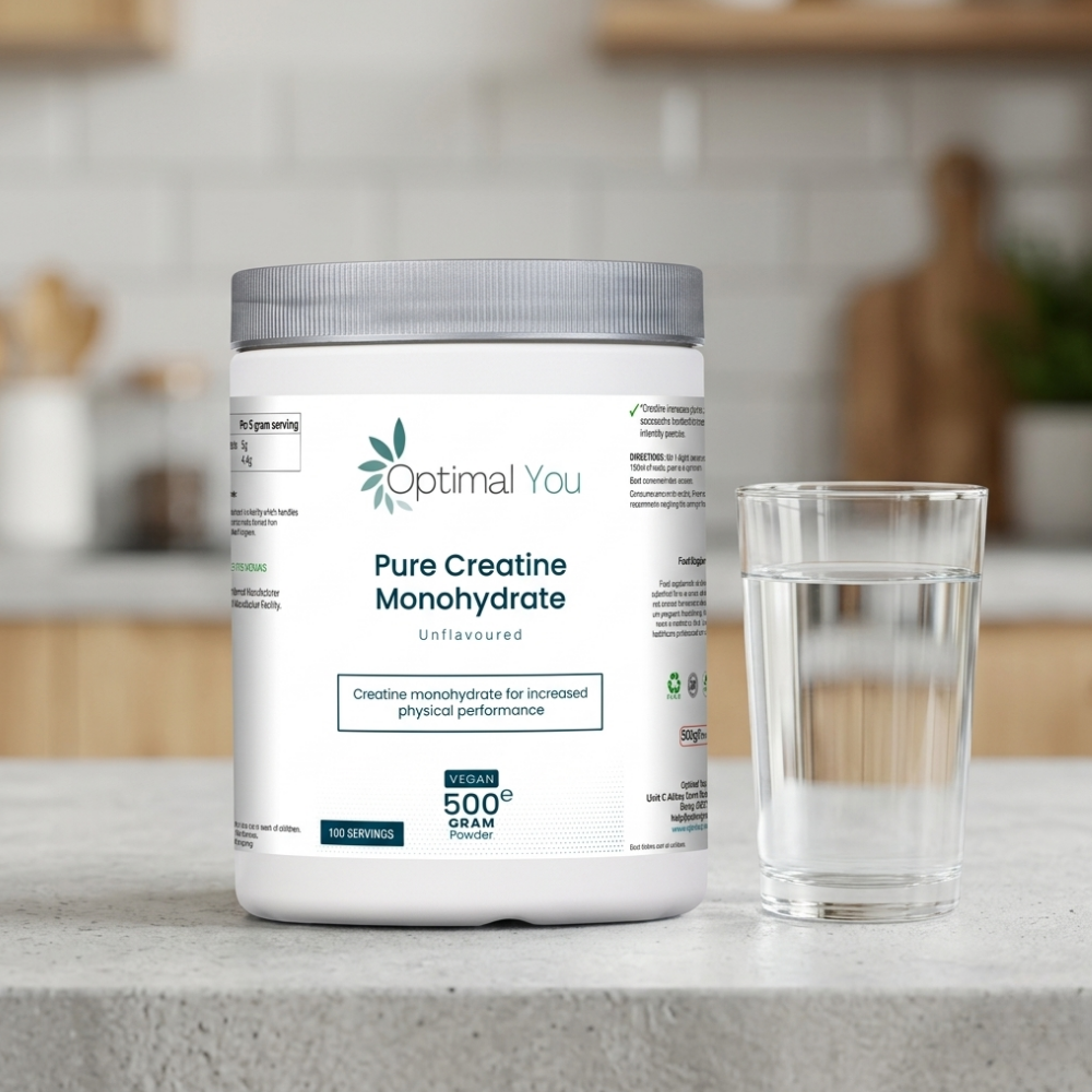Pure Creatine Monohydrate – Daily Mind & Body Energy Powder (500g)