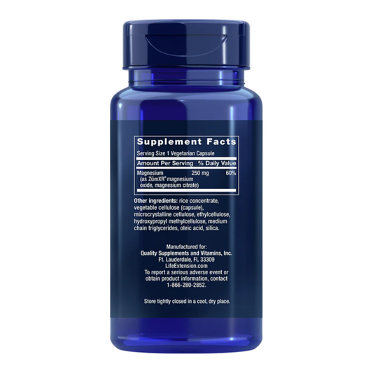 Extended-Release Magnesium 250mg