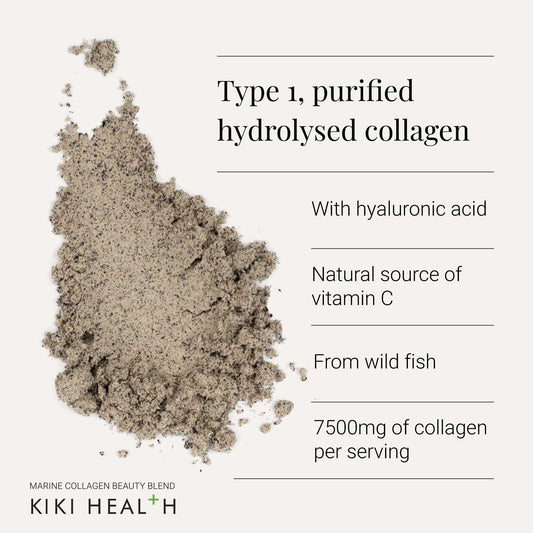 Marine Collagen Beauty Blend with Hyaluronic Acid & Vitamin C by KIKI Health