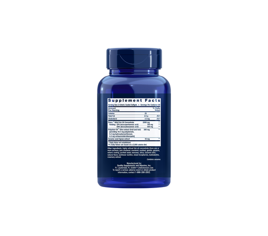 Super Omega-3 EPA/DHA Fish Oil, Sesame Lignans & Olive Extract