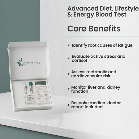 Advanced Diet, Lifestyle & Energy Blood Test