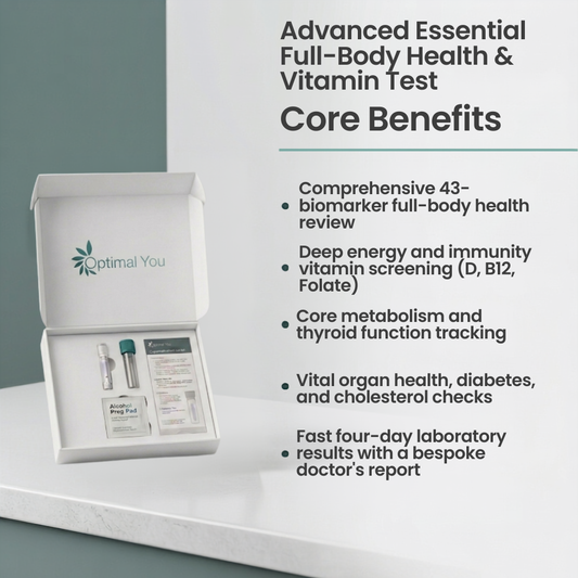 Advanced Essential Full-Body Health & Vitamin Test