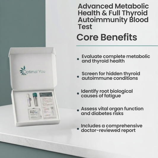 Advanced Metabolic Health & Full Thyroid Autoimmunity Blood Test