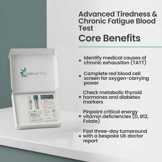 Advanced Tiredness & Chronic Fatigue Blood Test