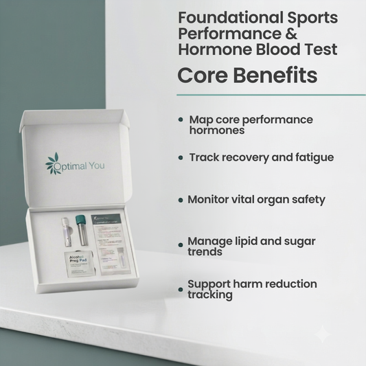 Foundational Sports Performance & Hormone Blood Test