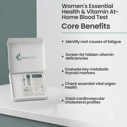 Women's Essential Health & Vitamin At-Home Blood Test