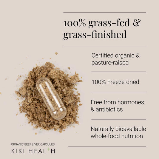 Organic Beef Liver (Grass-Fed & Pasture-Raised) by KIKI Health
