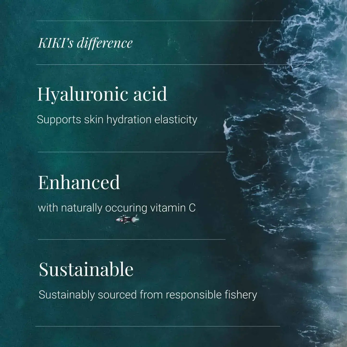 Marine Collagen Beauty Blend Vegicaps with Hyaluronic Acid & Vitamin C by KIKI Health