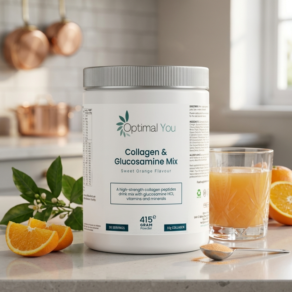 Hydrolysed Collagen Peptides & Glucosamine Drink Mix (415g Powder)