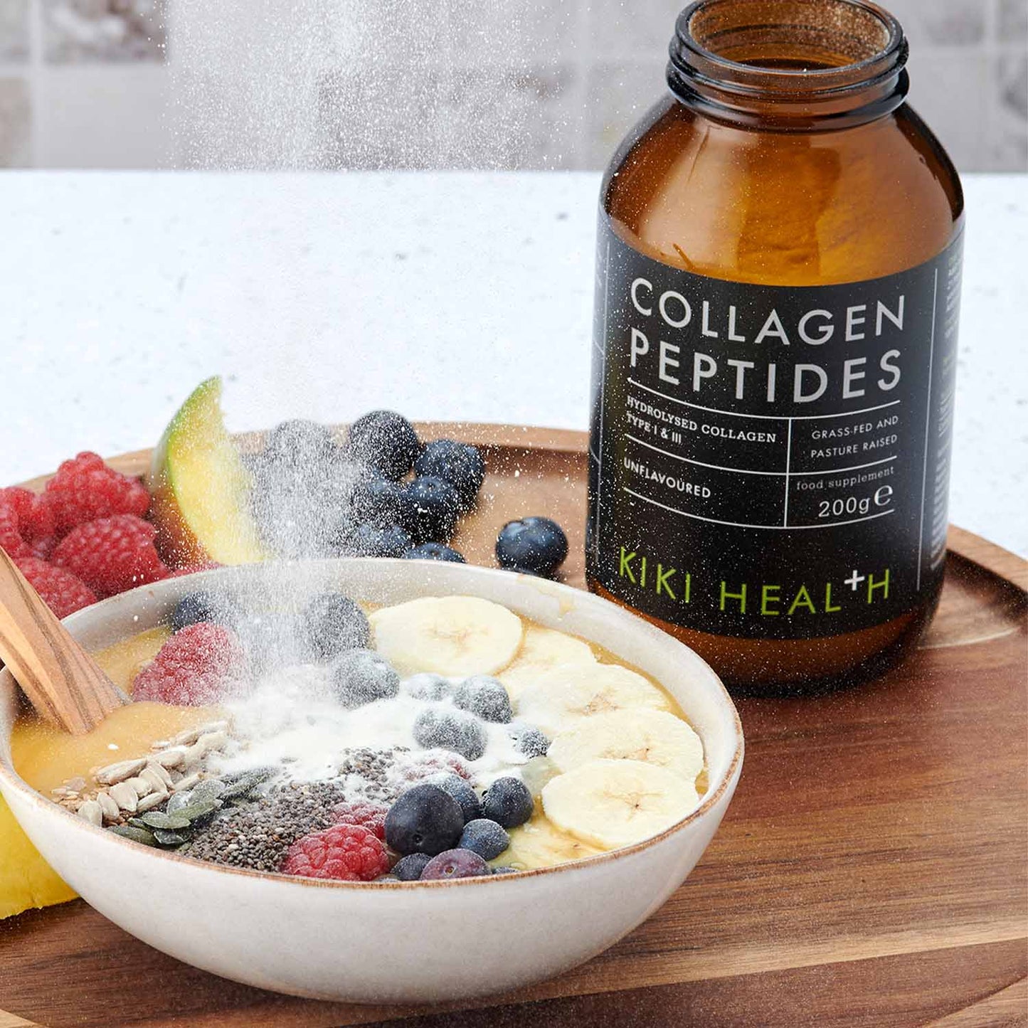 Grass-Fed Bovine Collagen Peptides (9,000mg Powder) by KIKI Health
