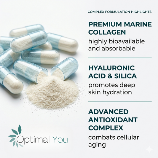 Marine Collagen Beauty Complex with Hyaluronic Acid (60 Capsules)