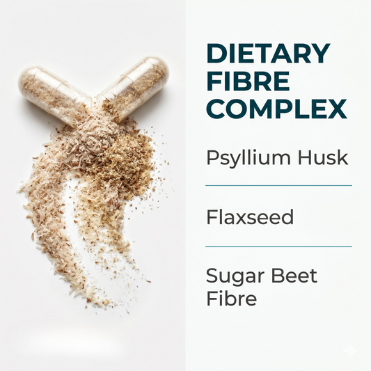 Multi-Fibre Digestive Complex – Daily Gut Health & Regularity (100 Capsules)