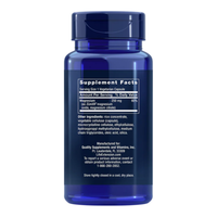 Blue supplement bottle with Nutrient label on a white background
