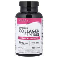 Grassfed Collagen Peptides + Vitamin C & Biotin 180 tablets