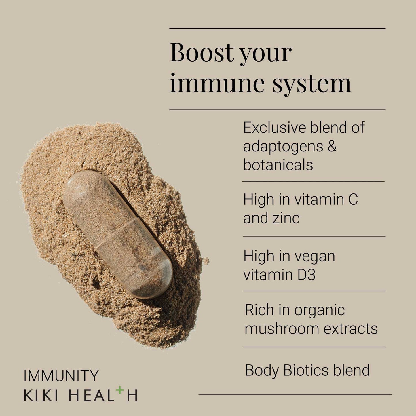 Immunity Blend Multi-Nutrient Support by KIKI Health