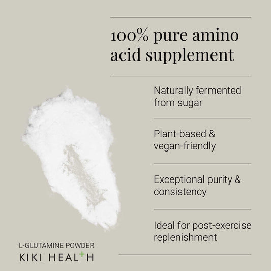 Plant-Based L-Glutamine Powder by Kiki Health
