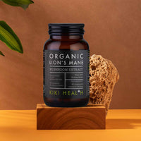 Organic Lion’s Mane Extract (60 Vegicaps) by KIKI Health
