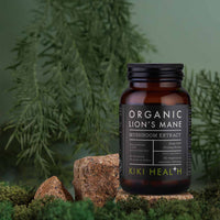 Organic Lion’s Mane Extract (60 Vegicaps) by KIKI Health