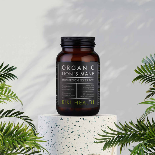 Organic Lion’s Mane Extract (60 Vegicaps) by KIKI Health