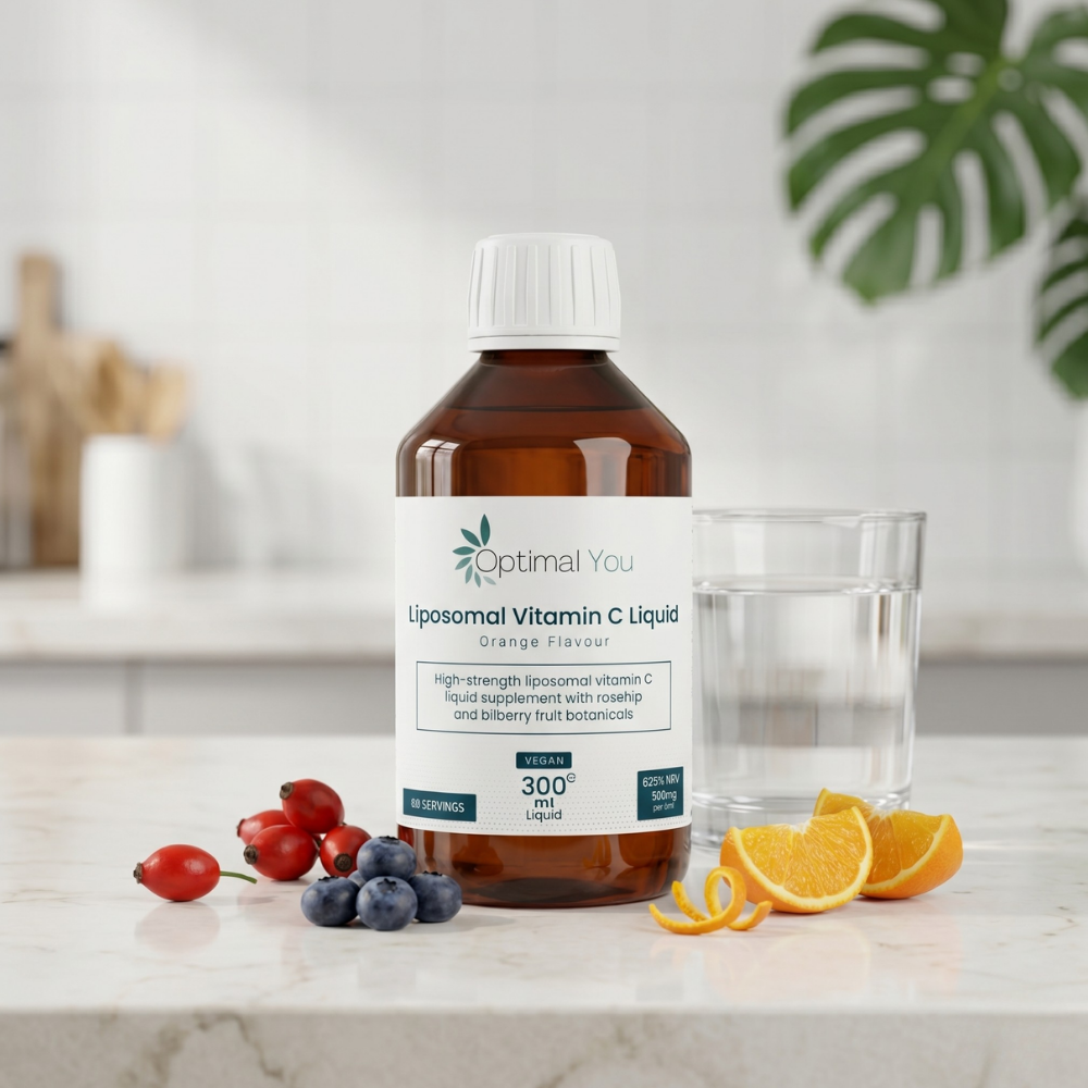 High Absorption Liposomal Vitamin C with Rosehip
