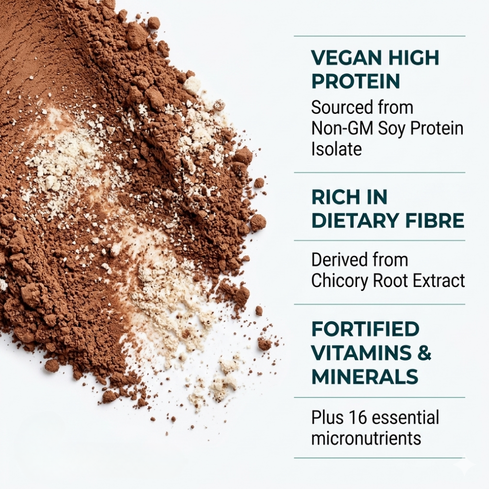 Vegan High Protein Meal Replacement Shake Chocolate (300g Powder)