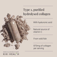 Marine Collagen Beauty Blend Vegicaps with Hyaluronic Acid & Vitamin C by KIKI Health