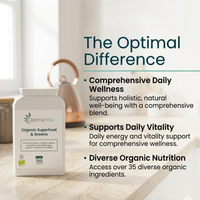 Organic Superfood Greens & Mushroom Complex (100 Capsules)