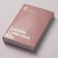 Sample Collection Kit box with 'Optimal You' branding on a light gray background