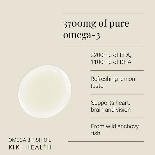 High-Strength Omega-3 Fish Oil by KIKI Health