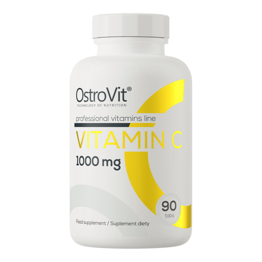 OstroVit Vitamin C 1000 mg supplement bottle on a white background
