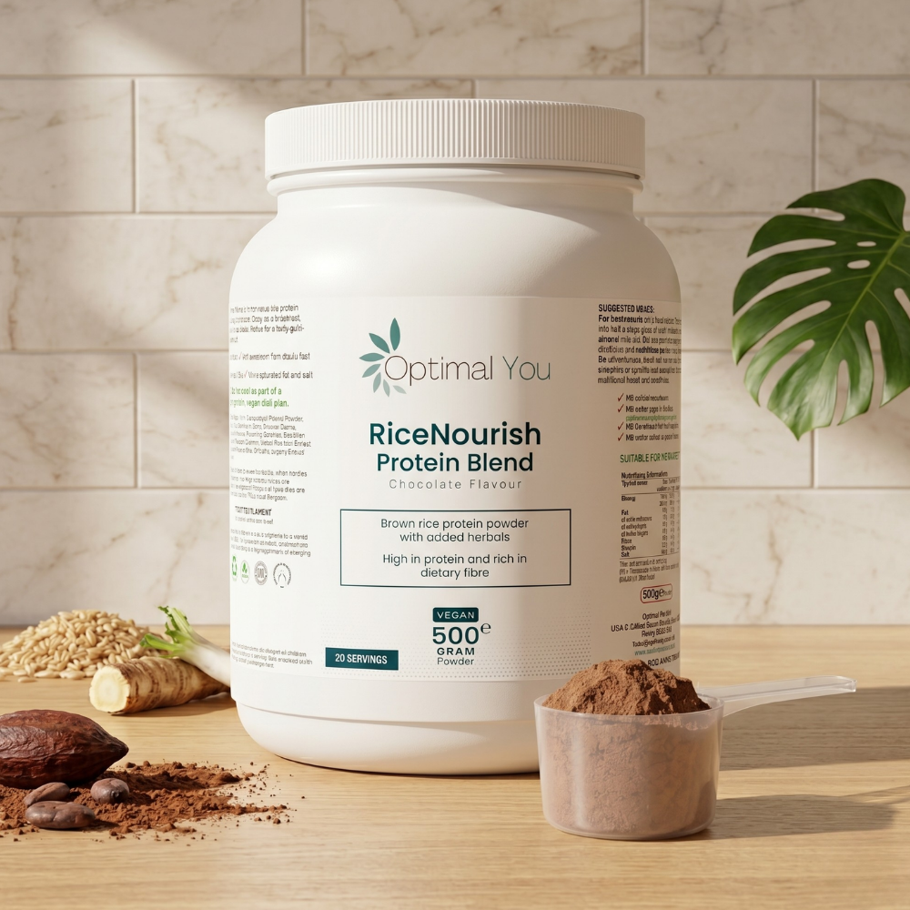 Brown Rice Protein & Phyto-Nutrient Blend (500g Powder)