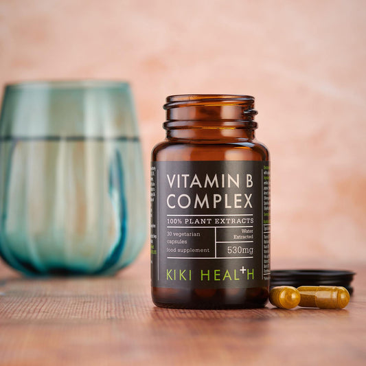 Plant-Based Vitamin B Complex (Whole-Food Extract) by KIKI Health