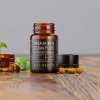 Plant-Based Vitamin B Complex (Whole-Food Extract) by KIKI Health