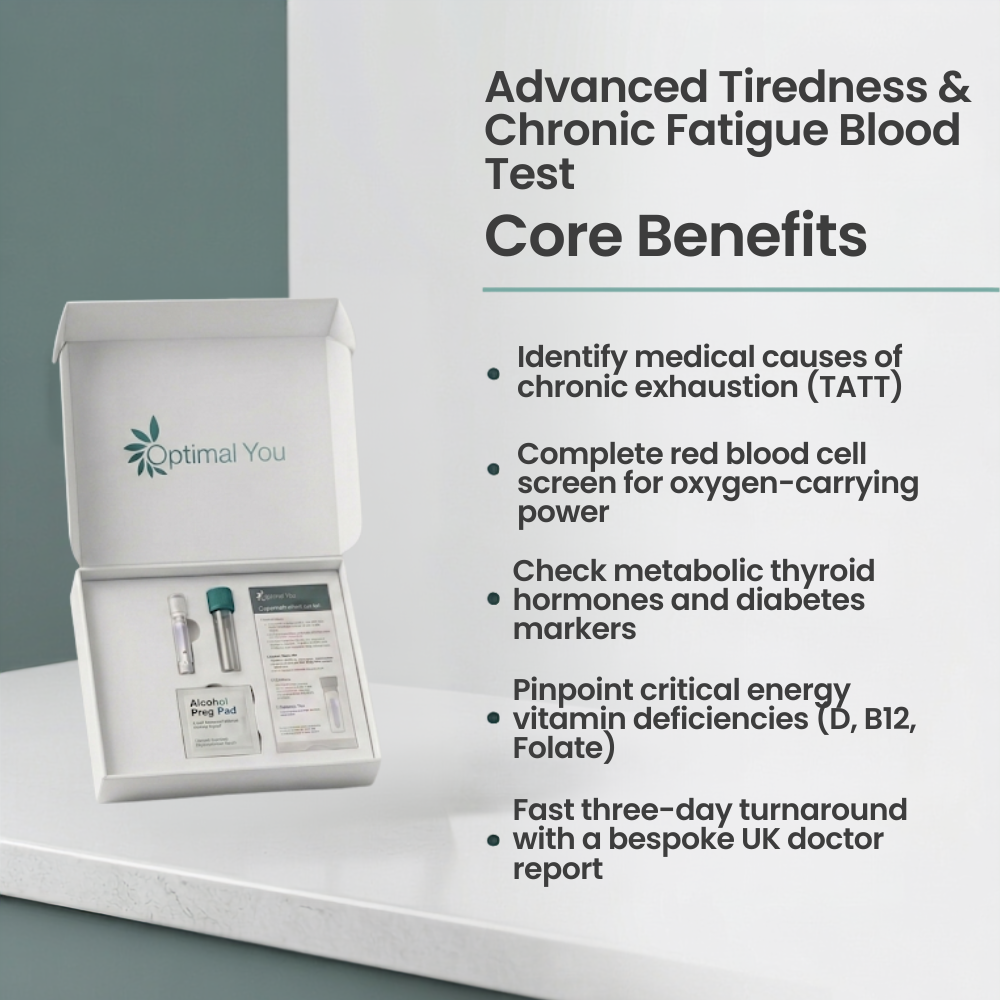 Advanced Tiredness & Chronic Fatigue Blood Test