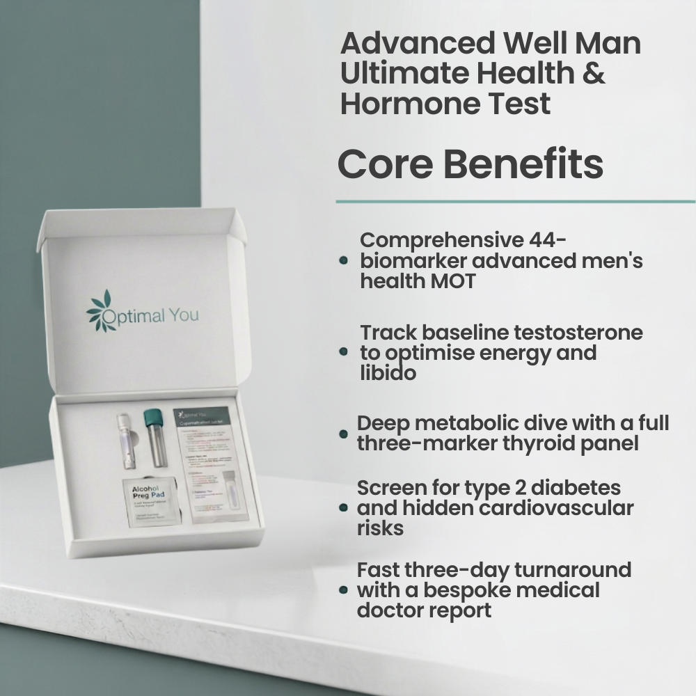 Advanced Well Man Ultimate Health & Hormone Test