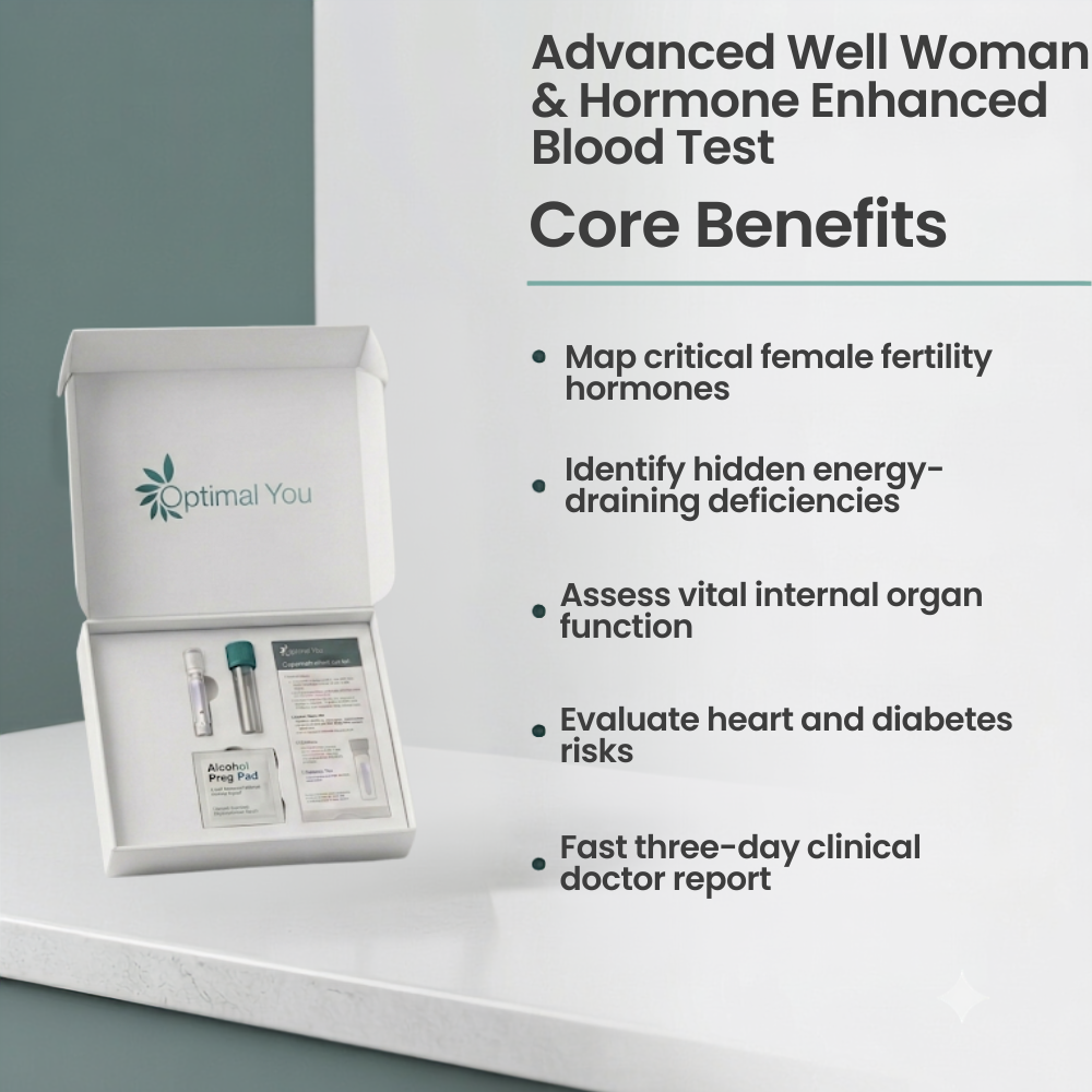Advanced Well Woman & Hormone Enhanced Blood Test