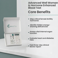 Advanced Well Woman & Hormone Enhanced Blood Test