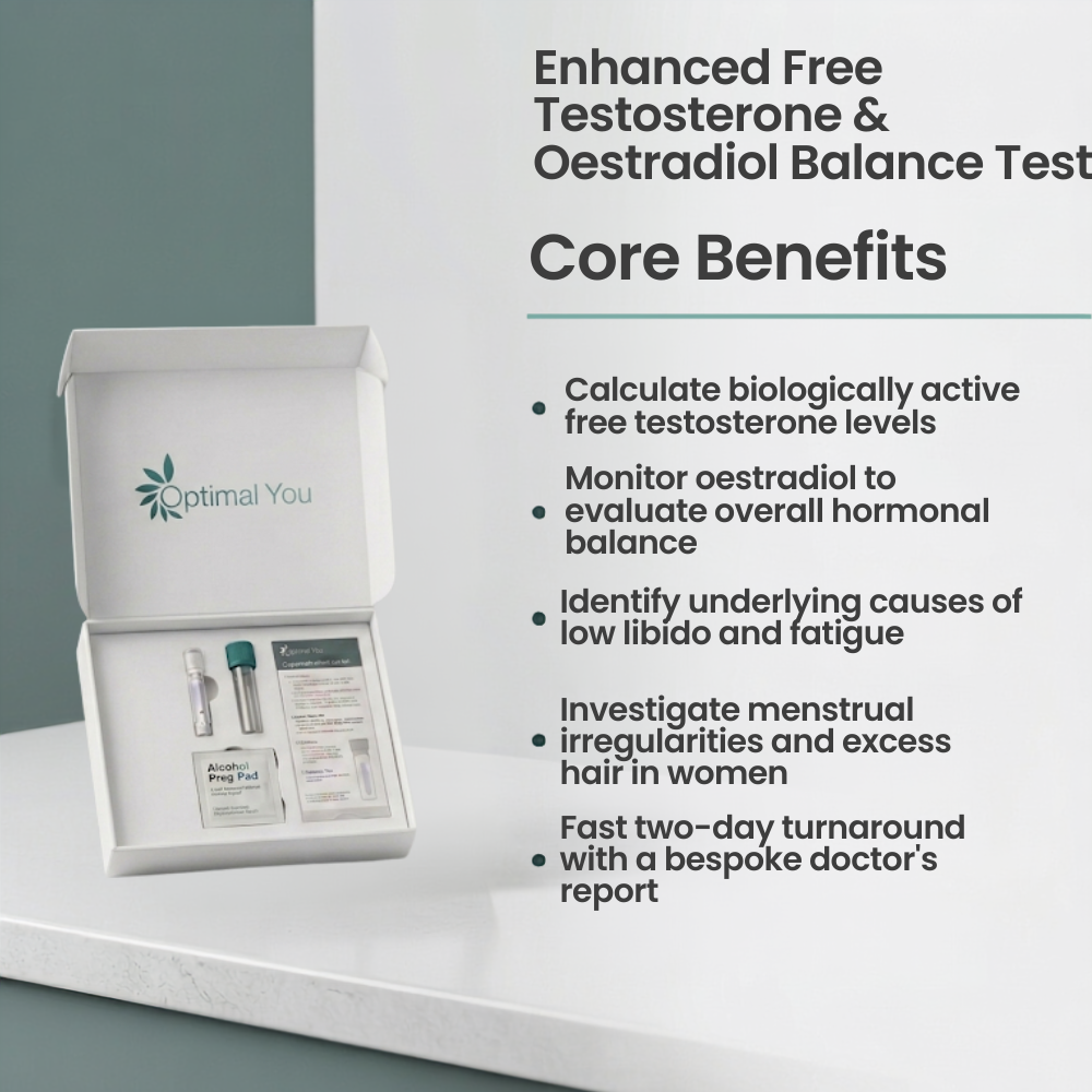 Enhanced Free Testosterone & Oestradiol Balance Test