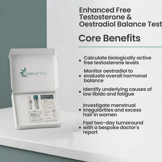 Enhanced Free Testosterone & Oestradiol Balance Test
