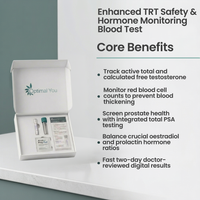 Enhanced TRT Safety & Hormone Monitoring Blood Test