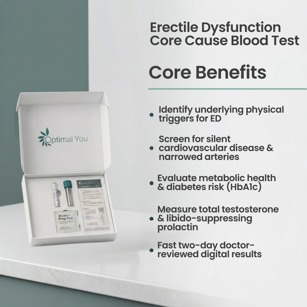 Erectile Dysfunction Core Cause Blood Test