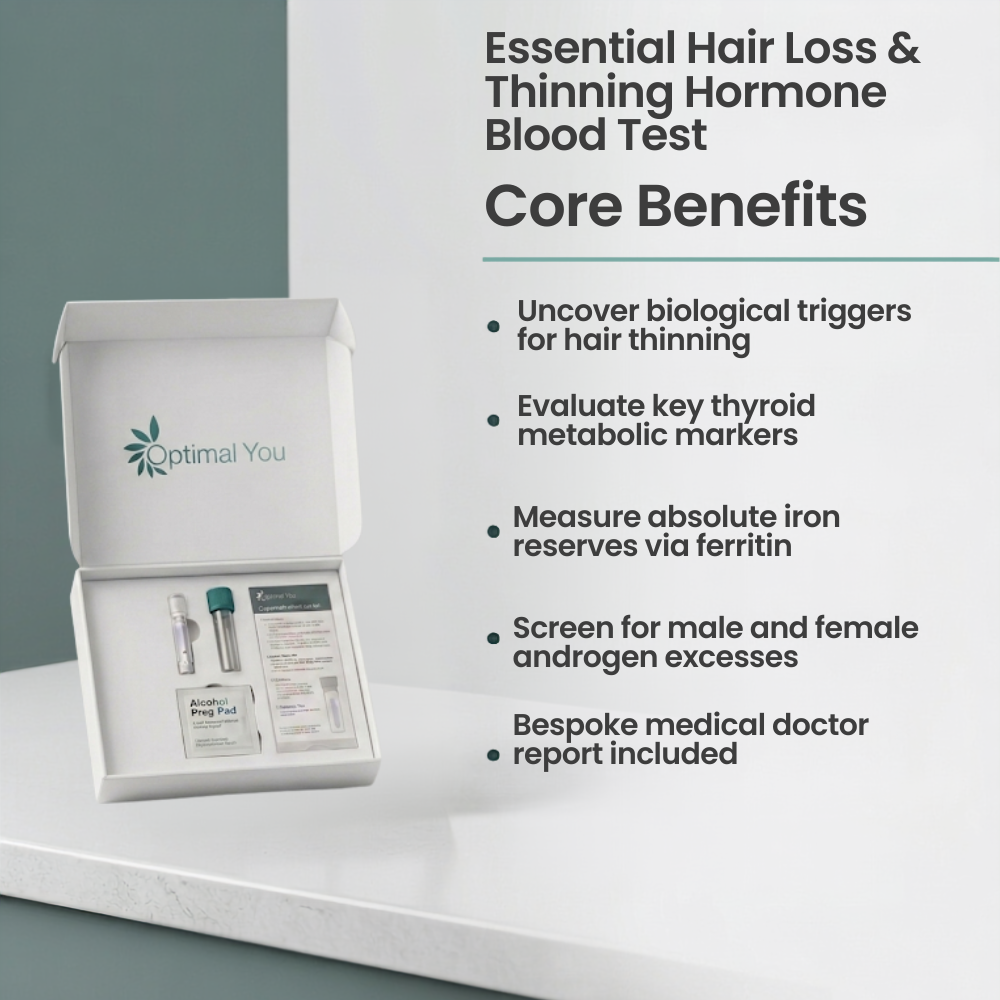Essential Hair Loss & Thinning Hormone Blood Test