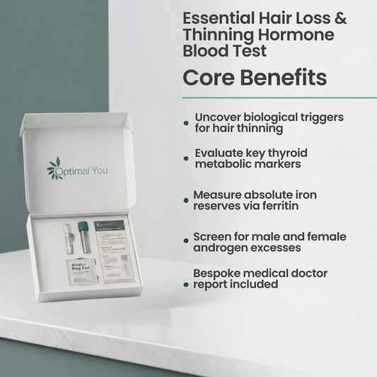Essential Hair Loss & Thinning Hormone Blood Test