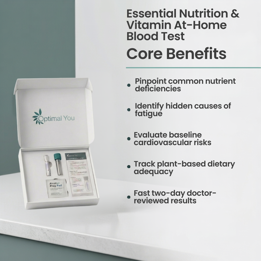 Essential Nutrition & Vitamin At-Home Blood Test