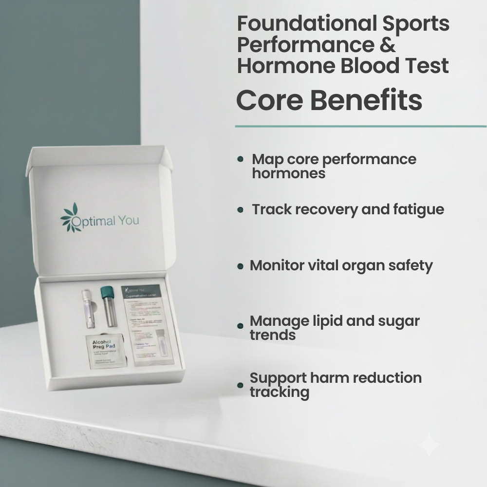 Foundational Sports Performance & Hormone Blood Test