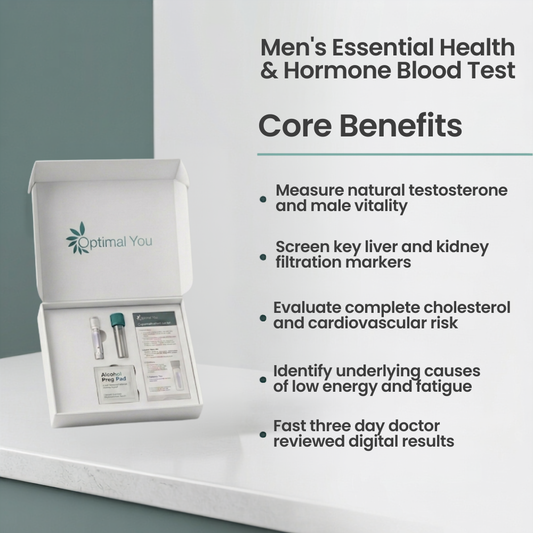 Men's Essential Health & Hormone Blood Test