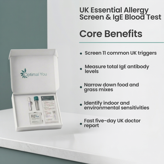 UK Essential Allergy Screen & IgE Blood Test